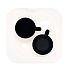 Защитное стекло для камеры - CG03 для "Apple iPhone 15/15 Plus" (black)