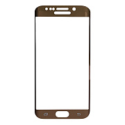 Защитное стекло Full Screen Activ Clean Line 3D для "Samsung SM-G925 Galaxy S6 Edge" (gold)