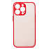 Чехол-накладка - PC041 для "Apple iPhone 14 Pro Max" (red/black)
