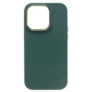 Чехол-накладка - SC311 для "Apple iPhone 14 Pro" (green) (210225)