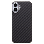 Чехол-накладка Cellis SM009 POSH KEVLAR для "Apple iPhone 16 Plus" (black)