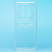 Чехол-накладка - SC276 с картхолдером для "Infinix Zero 40 5G" (transparent) (237034)