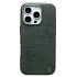 Чехол-накладка Cellis SM031 SafeMag для "Apple iPhone 16 Pro" Натуральная кожа (dark green) (237503)