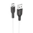 Кабель USB - micro USB Borofone BX63 12W 100см 2,4A  (black/white)