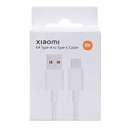 Кабель USB - Type-C - TurboCharge для Xiaomi/Redmi/Poco 100W 100см 6A  (white)