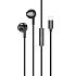 Проводные наушники с микрофоном вкладыши Hoco M115 Lightning  (black)