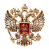 Наклейка - "Герб" (латунь) (gold)