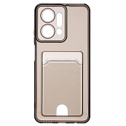 Чехол-накладка - SC336 с картхолдером для "Honor X7a Plus" (black)