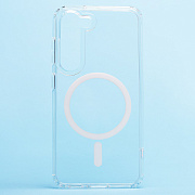 Чехол-накладка Mutural SM012 SafeMag для "Samsung SM-S911 Galaxy S23" (прозрачный)