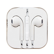 Проводные наушники с микрофоном вкладыши - MD827ZM MEDIUM (тех. уп.) Jack 3,5  (white)