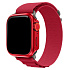 Ремешок - ApW27 Alpine Loop Apple Watch 38/40/41 mm текстиль (red)