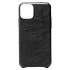 Чехол-накладка - Leather для "Apple iPhone 11 Pro Max" (black)