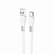 Кабель USB - Type-C Hoco X40 Noah Charging 12W 100см 2,4A  (white)