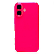 Чехол-накладка - SC344 для "Apple iPhone 16" (transparent/pink) (236521)