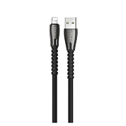 Кабель USB - Apple lightning Hoco U58 Core 12W 120см 2,4A  (black)