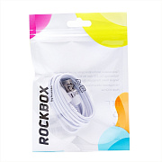 Кабель USB - Type-C RockBox 7,5W 100см 1,5A  (white)