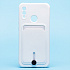 Чехол-накладка - SC304 с картхолдером для "Huawei Honor 10 Lite/P Smart 2019" (white) (208687)