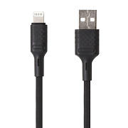 Кабель USB - Apple lightning Kurato RORI-L505 12,5W 100см 2,5A  (black)