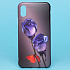 Чехол-накладка - SC185 для "Apple iPhone X/iPhone XS" (006) (black/blue)