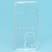 Чехол-накладка - SC196 для "Apple iPhone 12 mini" (004) (прозрачный)