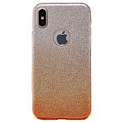 Чехол-накладка - SC097 Gradient для "Apple iPhone X/iPhone XS" (gold/silver)