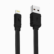 Кабель USB - Apple lightning Hoco X5 Bamboo  100см 2,4A  (black)