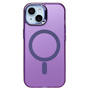 Чехол-накладка - SM025 SafeMag для "Apple iPhone 15" (violet) (232088)