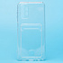 Чехол-накладка - SC276 с картхолдером для "Samsung SM-A135 Galaxy A13 4G" (transparent) (210436)