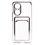 Чехол-накладка - SC305 с картхолдером для "Honor 50/nova 9" (silver)