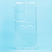 Чехол-накладка - SC276 с картхолдером для "Honor X7b 5G" (transparent) (231292)