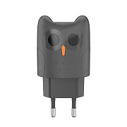 Адаптер Сетевой Hoco KC1A 2USB 2,1A/10W (gray)