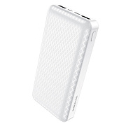 Внешний аккумулятор Borofone BJ3A 20000mAh Micro/Type-C/USB*2 (white)