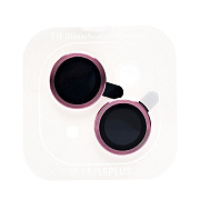 Защитное стекло для камеры - CG03 для "Apple iPhone 15/15 Plus" (pink)