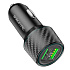 Адаптер Автомобильный Borofone BZ21A Brilliant 36W QC3.0 2USB (black)