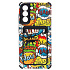Чехол-накладка - SC284 с картхолдером для "Samsung SM-G990 Galaxy S21FE" (004) (multicolor)