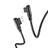Кабель USB - micro USB Borofone BX58 Lucky 12W 100см 2,4A  (black)