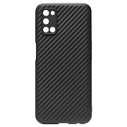 Чехол-накладка - SC263 с закрытой камерой для "OPPO A52" (002) (black)