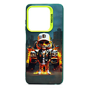 Чехол-накладка - PC094 для "TECNO Spark GO 2024" (тигр) (transparent/black) (233830)