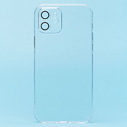 Чехол-накладка - PC073 с закрытой камерой для "Apple iPhone 12" (transparent) (213803)