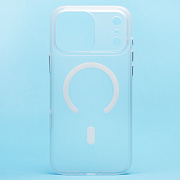 Чехол-накладка - SM038 SafeMag для "Apple iPhone 17 Pro Max" (white) (242163)