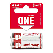 Батарейка AAA Smart Buy LR03 ONE (2-BL) (60/600)