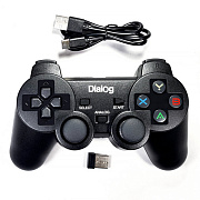 Геймпад Dialog Action GP-A12RFR беспроводной (RF2.4G, вибрация, 12кнопок, 450мА*ч, USB) (black)