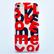 Чехол-накладка - SC212 для "Apple iPhone 7/iPhone 8/iPhone SE 2020" (002) (red)