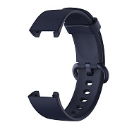 Ремешок - WB13 Xiaomi Redmi Watch 2 Lite силикон на кнопке (регулируемый) (blue)