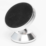 Держатель автомобильный - магнитный 04 на приборную панель (silver/black)