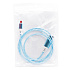 Кабель USB - micro USB - Luminous 10W 100см 2A  (blue)
