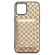 Чехол-накладка - SM022 SafeMag c картхолдером  для "Apple iPhone 12 Pro Max" (white)
