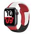 Ремешок - ApW Apple Watch 42/44/45/49 mm силикон на кнопке (009) (multicolor)