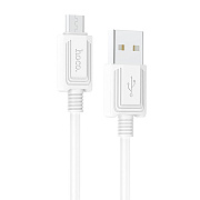 Кабель USB - micro USB Hoco X73 12W 100см 2,4A  (white)