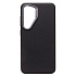 Чехол-накладка Cellis SM032 SafeMag для "Samsung Galaxy S24" Натуральная кожа (black) (237508)